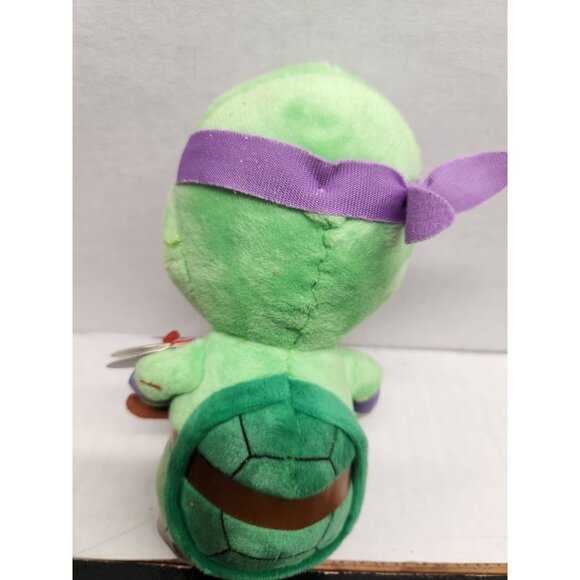 Ty Beanie Babies Donatello Teenage Mutant Ninja Turtles Plush 6" Green & Purple - Picture 3 of 9